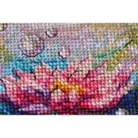 Abris Art counted cross stitch kit "Color magic", 23x25cm, DIY
