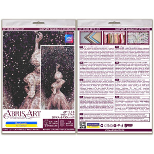 Abris Art telde Borduurpakket "Wish Star", 38x20cm, DIY