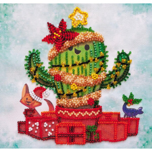 Abris Art stamped bead stitch kit "Gifts for...