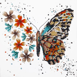 Abris Art Perlenstich Set "Schmetterling",...