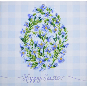 Abris Art stamped bead stitch kit "Easter...