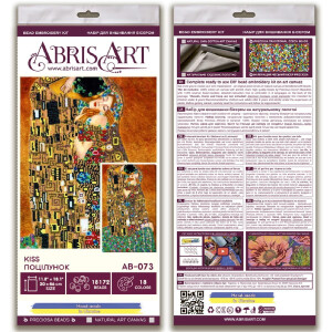 Kit di punti perle stampato Abris art "The...