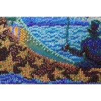 Abris Art stamped bead stitch kit "Moonlight Sonata", 30x43cm, DIY