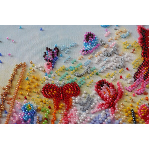 Abris Art stamped bead stitch kit "Sparks of...