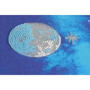 Abris Art stamped bead stitch kit "Venice", 40x30cm, DIY