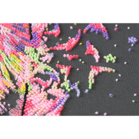 Abris Art gestempelde kraal Stitch Kit "Long Journeys", 35x20cm, DIY
