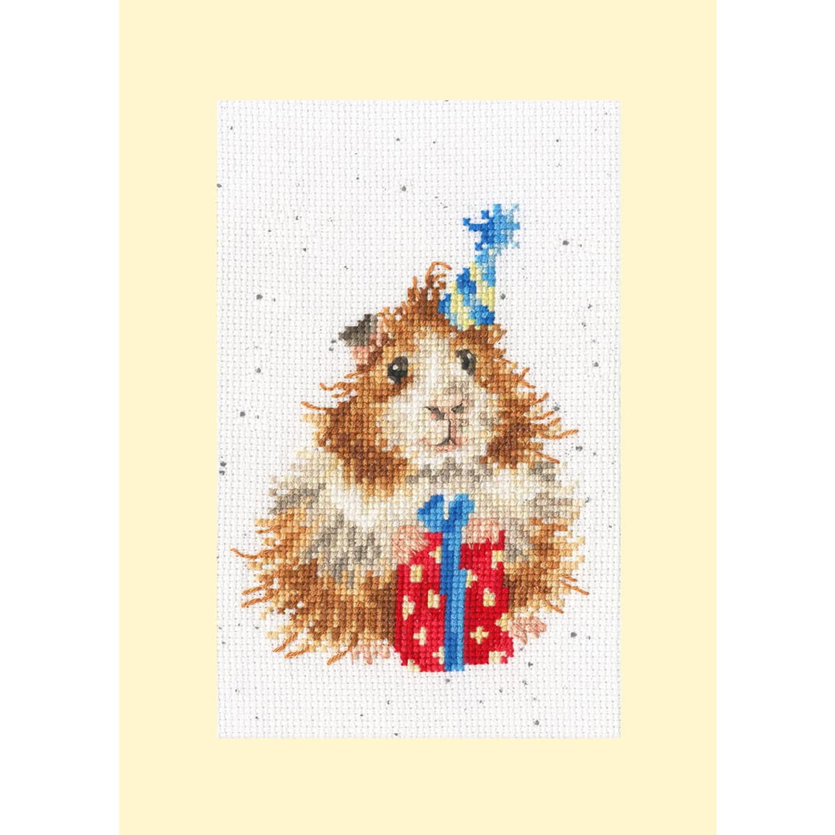 An embroidery pack from Bothy Threads with a fluffy...