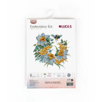 Luca-S borduurpakket "honey afternoon", geteld, DIY, 27x26cm