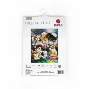 Luca-S counted cross stitch kit "Bath Time...