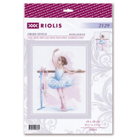 Riolis kit de punto de cruz contado "Ballet", 24x30cm, DIY