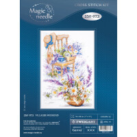 Magic Needle Zweigart Edition counted cross stitch kit "Villages Weekend", 18x28cm, DIY