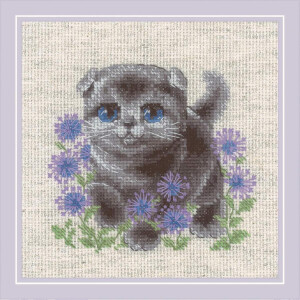 Riolis counted cross stitch kit "Lop-eared...