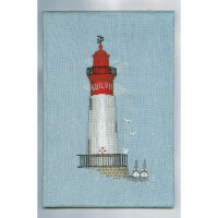 Le Bonheur des Dames counted cross stitch kit "Lighthouse II",  24x13cm, DIY