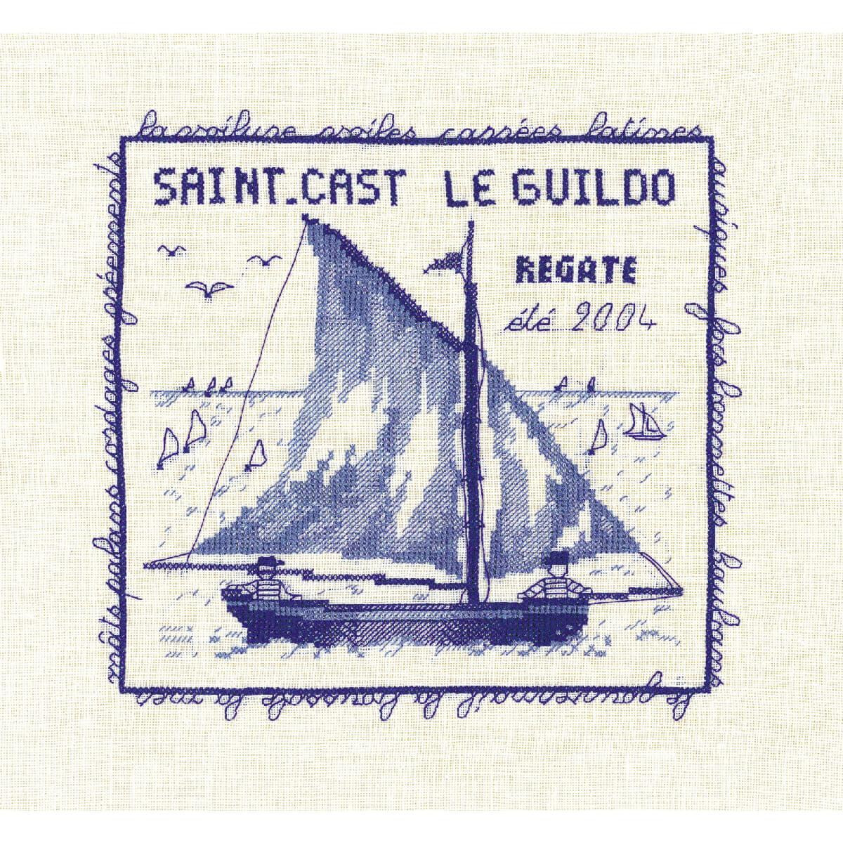 Le Bonheur des Dames counted cross stitch kit "Saint...
