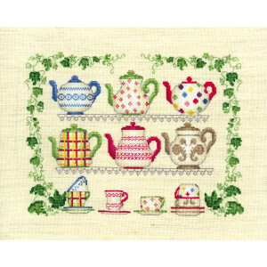 Le Bonheur des Dames counted cross stitch kit "Tea...
