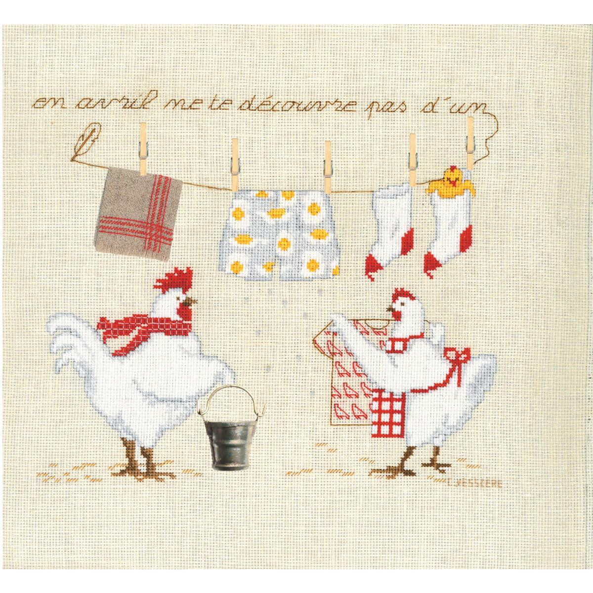 Le Bonheur des Dames counted cross stitch kit "Till...