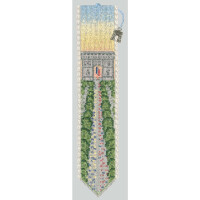 Le Bonheur des Dames bookmark counted cross stitch kit "Arc De Triomphe", 5x20cm, DIY