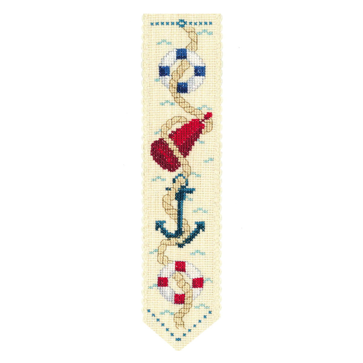 Le Bonheur des Dames bookmark counted cross stitch kit...