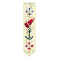 Le Bonheur des Dames bookmark counted cross stitch kit "The Buoys", 5x20cm, DIY