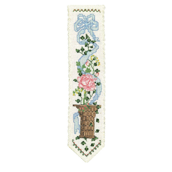 Le Bonheur des Dames Lesezeichen Kreuzstich Stickpackung  "Marie Antoinette", Zählmuster, 5x20cm