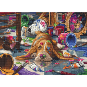 Luca-S counted cross stitch kit "Picassos...
