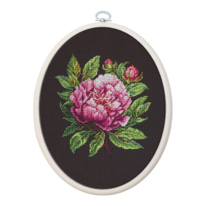 Luca-S counted cross stitch kit with hoop "Peter...