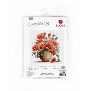 Luca-S counted cross stitch kit "Summer...