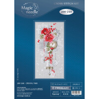 Magic Needle Zweigart Edition counted cross stitch kit "Crystal Time", 18x37cm, DIY
