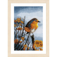 Lanarte counted cross stitch kit "Animals. On the Lookout", 20x30cm, DIY