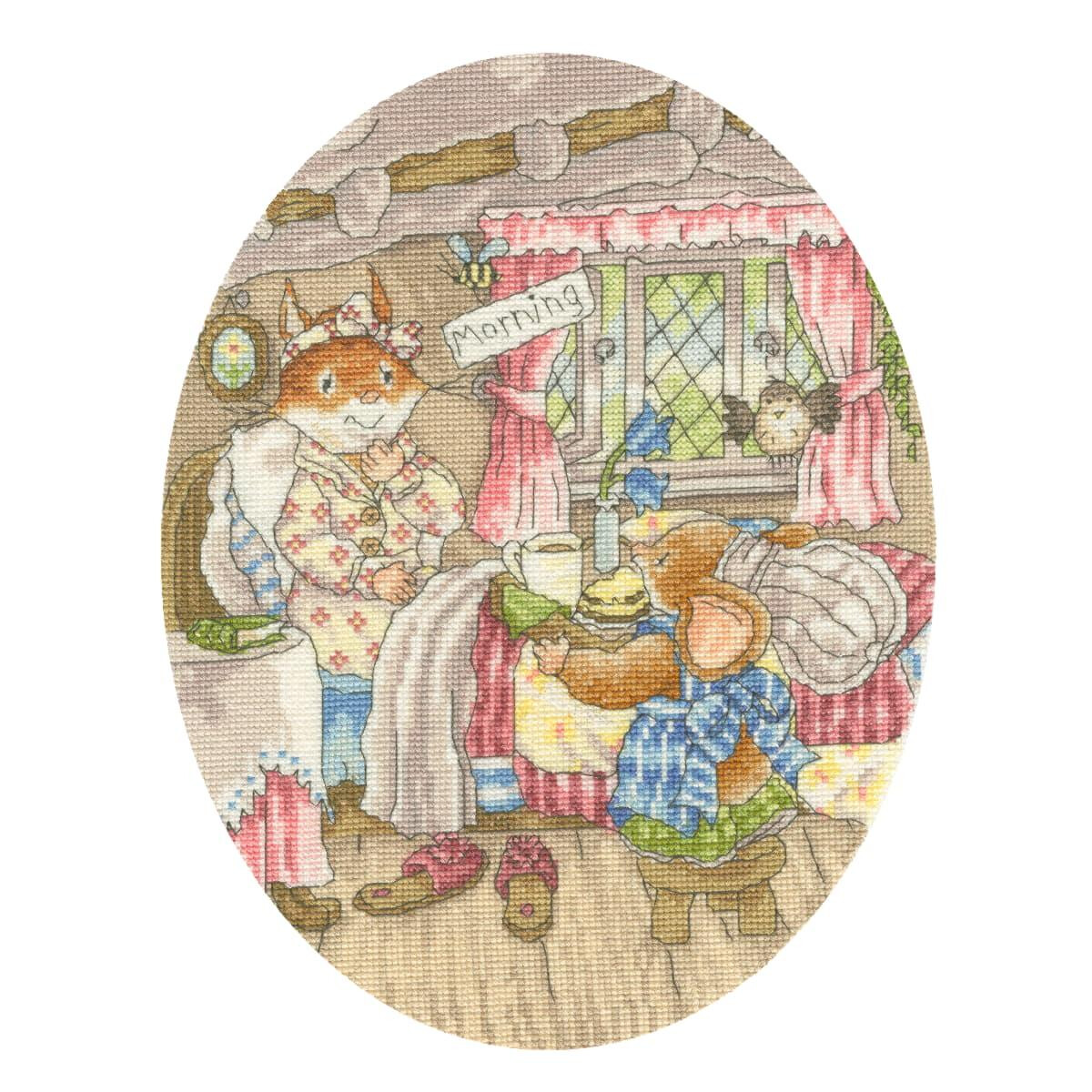 Bothy Threads counted cross stitch kit "Breakfast In...