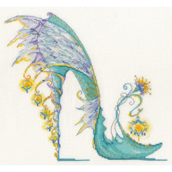 Bothy Threads counted cross stitch kit "Faerie Ball", XSK13, 26x24cm, DIY
