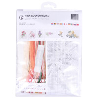 Thea Gouverneur counted cross stitch kit "Just Joey Evenweave", 44x65cm, DIY
