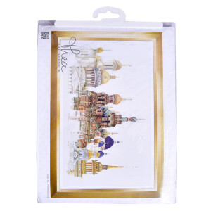 Thea Gouverneur counted cross stitch kit "St. Petersburg Evenweave", 79x50cm, DIY