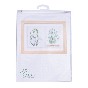 Thea Gouverneur counted cross stitch kit "Snowdrops...