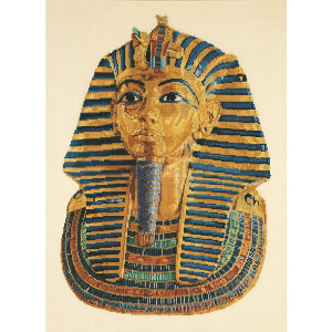 Thea Gouverneur kit punto croce "Tutankhamen (piccolo) Evenweave", 35x45cm