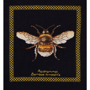 Thea Gouverneur counted cross stitch kit "Bumble Bee...