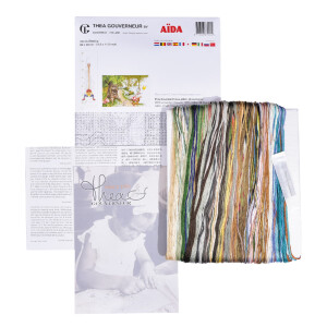 Thea Gouverneur counted cross stitch kit "Efteling Aida", 80x30cm, DIY