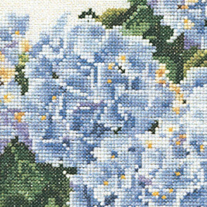 Thea Gouverneur counted cross stitch kit "Blue...
