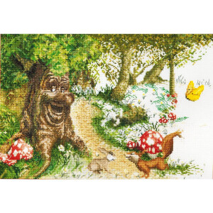 Thea Gouverneur counted cross stitch kit "Efteling...