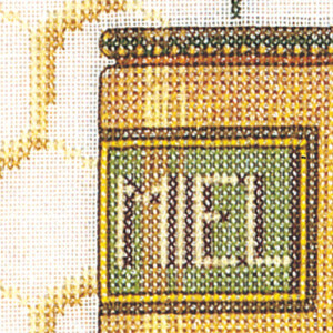 Набор для вышивки крестом Thea Gouverneur "Пробовик меда Аида", 27х35см