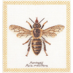 Thea Gouverneur kit punto croce "Honey Bee White...