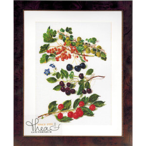 Thea Gouverneur counted cross stitch kit "Cherries...