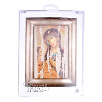 Thea Gouverneur counted cross stitch kit "Icon Mother of God Aida", 22x34cm, DIY