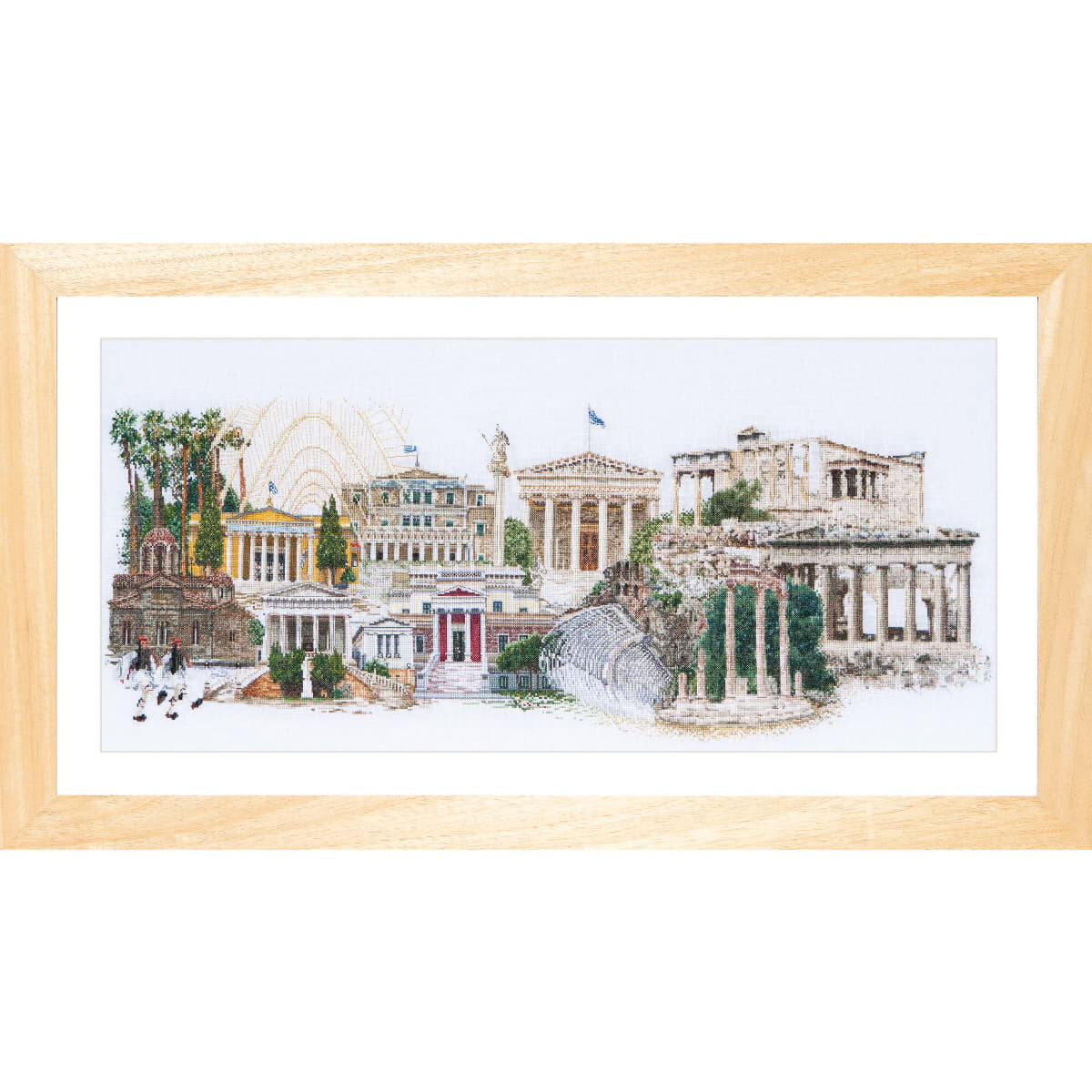 Thea Gouverneur counted cross stitch kit "Athens...