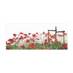 Thea Gouverneur counted cross stitch kit "Poppies...