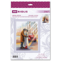 Riolis counted cross stitch kit "Love Story. Wisdom", 30x40cm, DIY