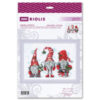Riolis counted cross stitch kit "Gnomes", 30x21cm, DIY