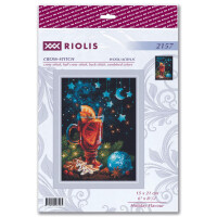 Riolis counted cross stitch kit "Holliday Flavour", 15x21cm, DIY