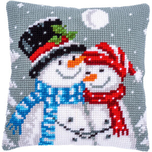 Vervaco stamped cross stitch kit cushion...