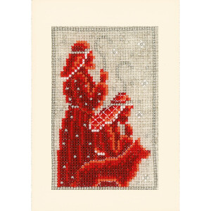 Набор для вышивки крестом Vervaco открытки "Библейский сюжет" в стик-паковке 3 шт., 10,5х15см